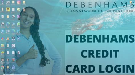 debenham credit card sign in.